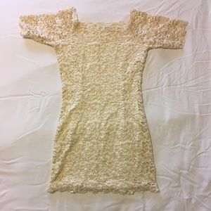 Lace Bodycon Mini Dress